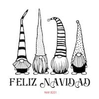 - Sello Linea Navidad 15x15cm Modelo NAV B201 -